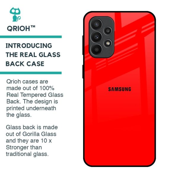 Blood Red Glass Case for Samsung Galaxy A23 Hot on Sale