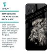 Brave Lion Glass Case for Oppo A16K Sale