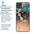 Bronze Texture Glass Case for Oppo A16K on Sale