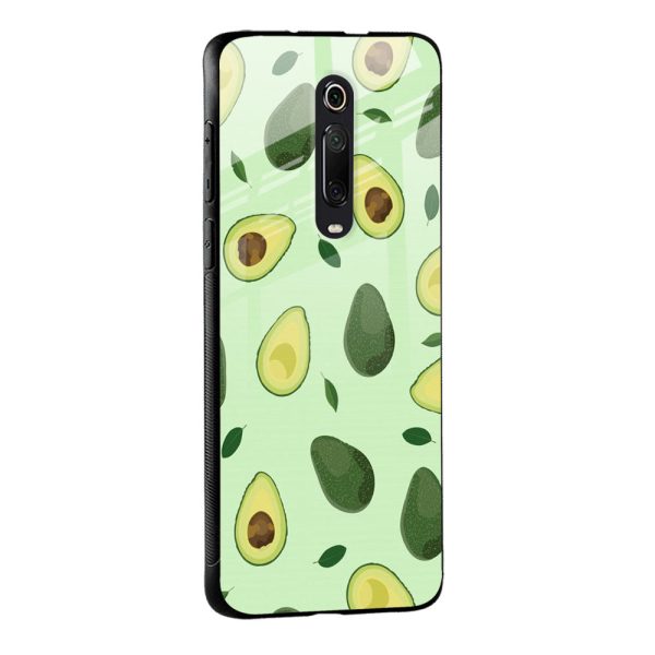 Avocado Green Glass Case For Mi 11i HyperCharge For Cheap