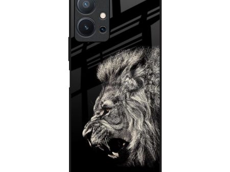 Brave Lion Glass Case for Vivo T1 5G Online