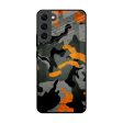 Camouflage Orange Glass Case For Samsung Galaxy S22 Plus 5G Online