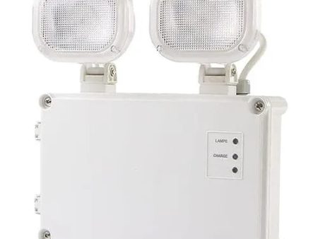 12W Spectrum LED Emergency Twin Spot IP65 Non Maintained Online now