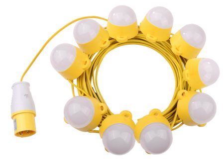 Bright Source 20m 50w 4000k 110v IP44 LED Festoon Kit - Cool White Online Sale