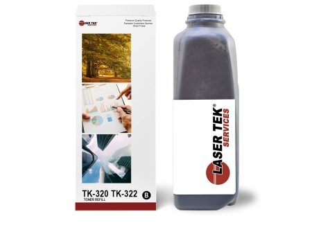 Kyocera TK320 TK322 FS3900 1 Pack Toner Refill With Chip Online now