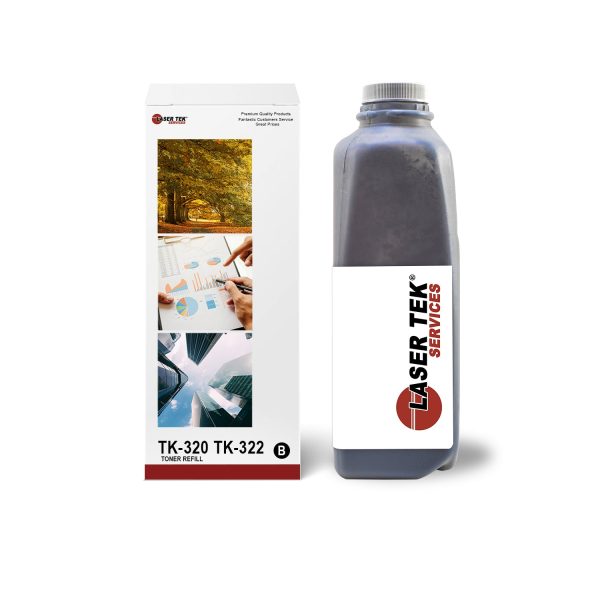 Kyocera TK320 TK322 FS3900 1 Pack Toner Refill With Chip Online now