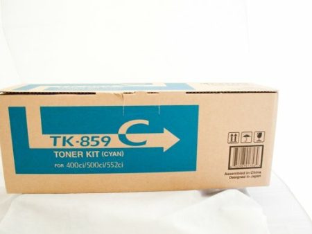 Kyocera TK859 (TK859C) OEM Remanufactured Toner Cartridge on Sale