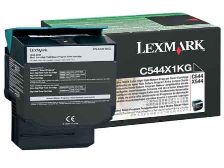 Lexmark C544 (C544X1KG) OEM Extra High Yield Remanufactured Toner Cartridge Online now