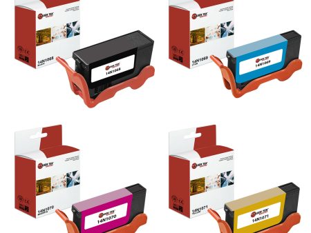 1 Black 3 Color Inkjet Cartridges for the Lexmark 100XL All-In-One S301 S30 Online