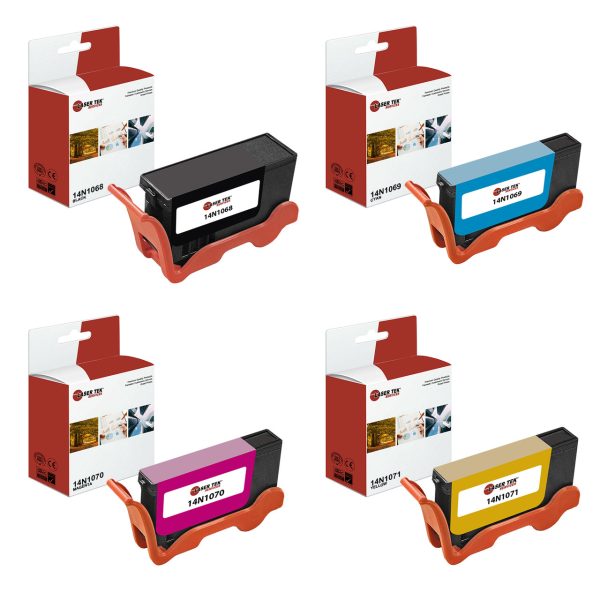 1 Black 3 Color Inkjet Cartridges for the Lexmark 100XL All-In-One S301 S30 Online