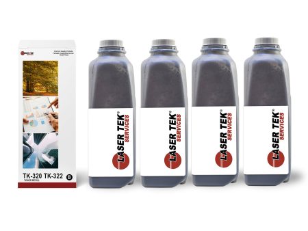 Kyocera TK320 TK322 FS3900 4 Pack Toner Refill With Chip For Sale